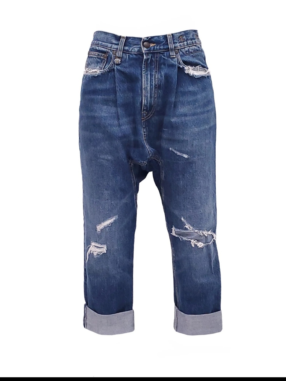 NWOT R13 Drop Jeans with Cuff